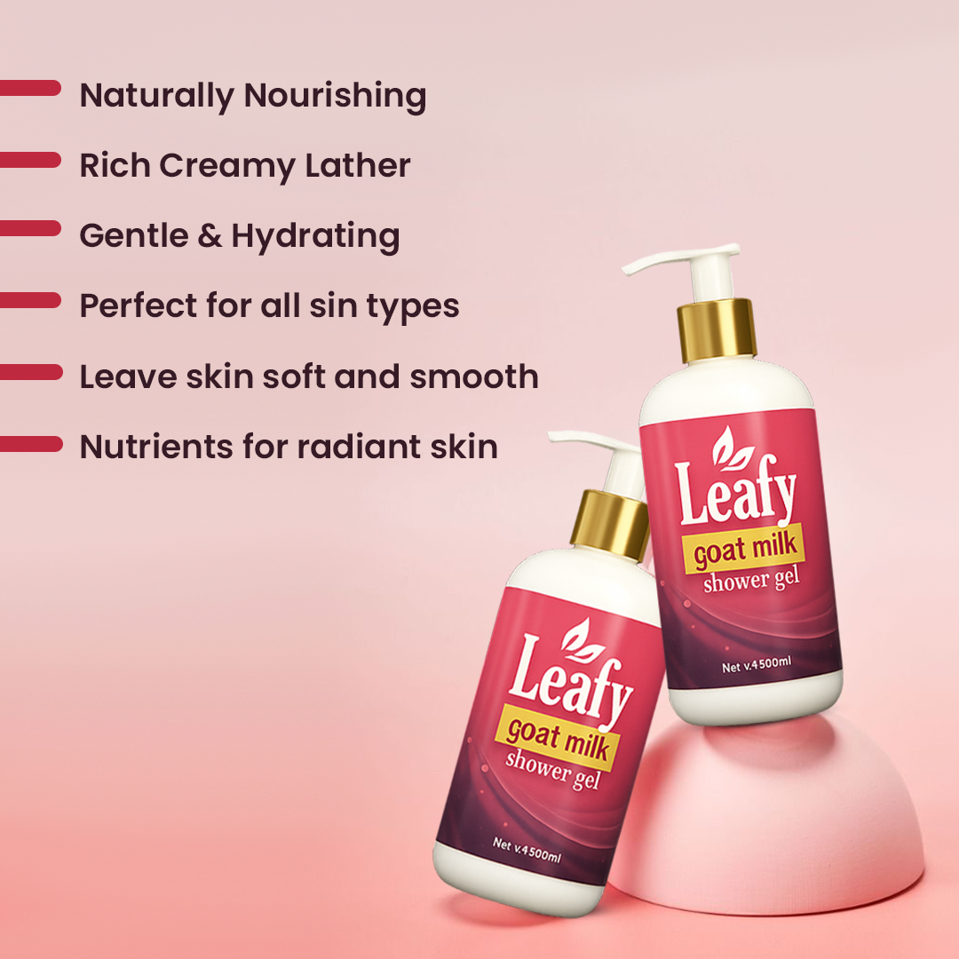 LEAFY GOAT MILK SHOWER GEL