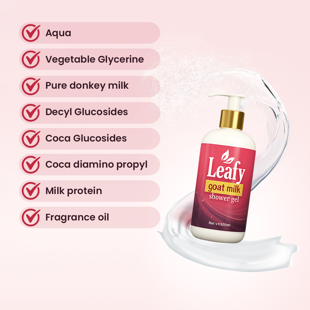 LEAFY GOAT MILK SHOWER GEL